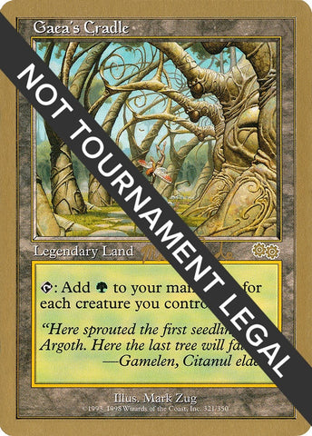 Image for Gaea's Cradle - 1999 Matt Linde (USG) [World Championship Decks]