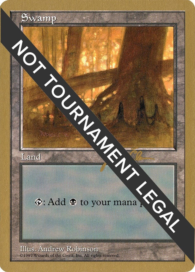 Image for Swamp (444) - 1997 Jakub Slemr (5ED) [World Championship Decks]
