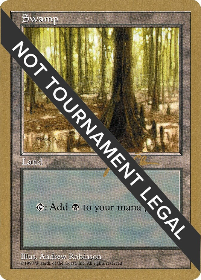 Image for Swamp (443) - 1997 Jakub Slemr (5ED) [World Championship Decks]