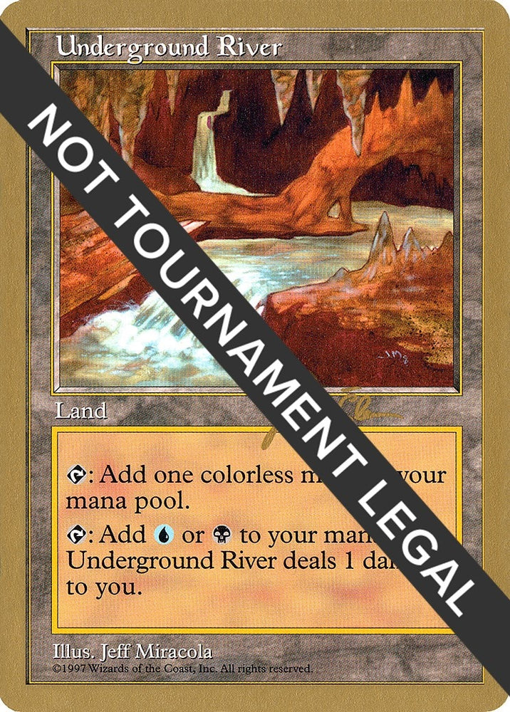 Image for Underground River - 1997 Jakub Slemr (5ED) [World Championship Decks]
