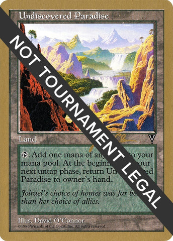 Image for Undiscovered Paradise - 1997 Jakub Slemr (VIS) [World Championship Decks]