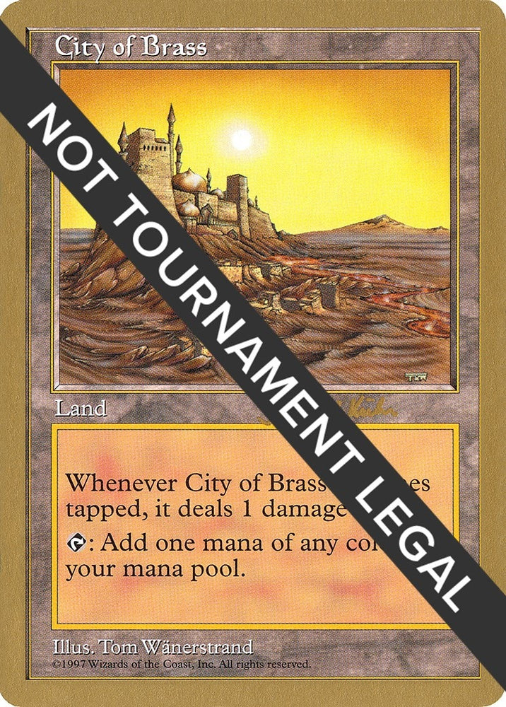 Image for City of Brass - 1997 Janosch Kuhn (5ED) [World Championship Decks]