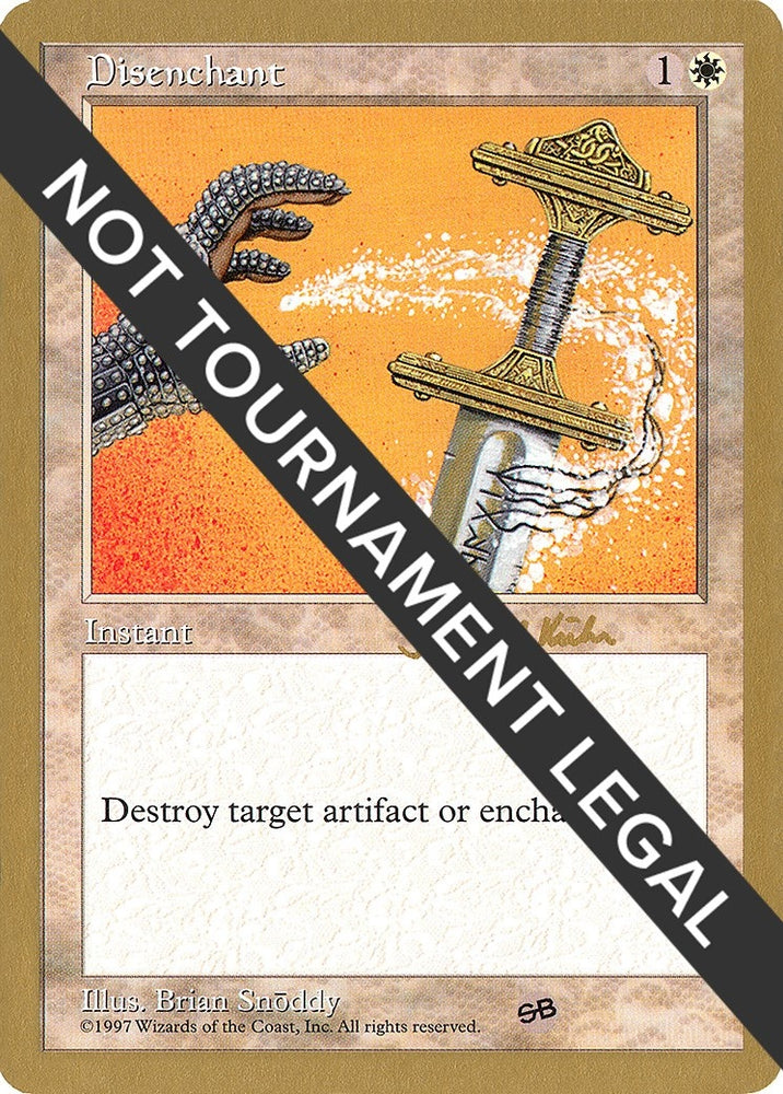 Image for Disenchant - 1997 Janosch Kuhn (5ED) (SB) [World Championship Decks]