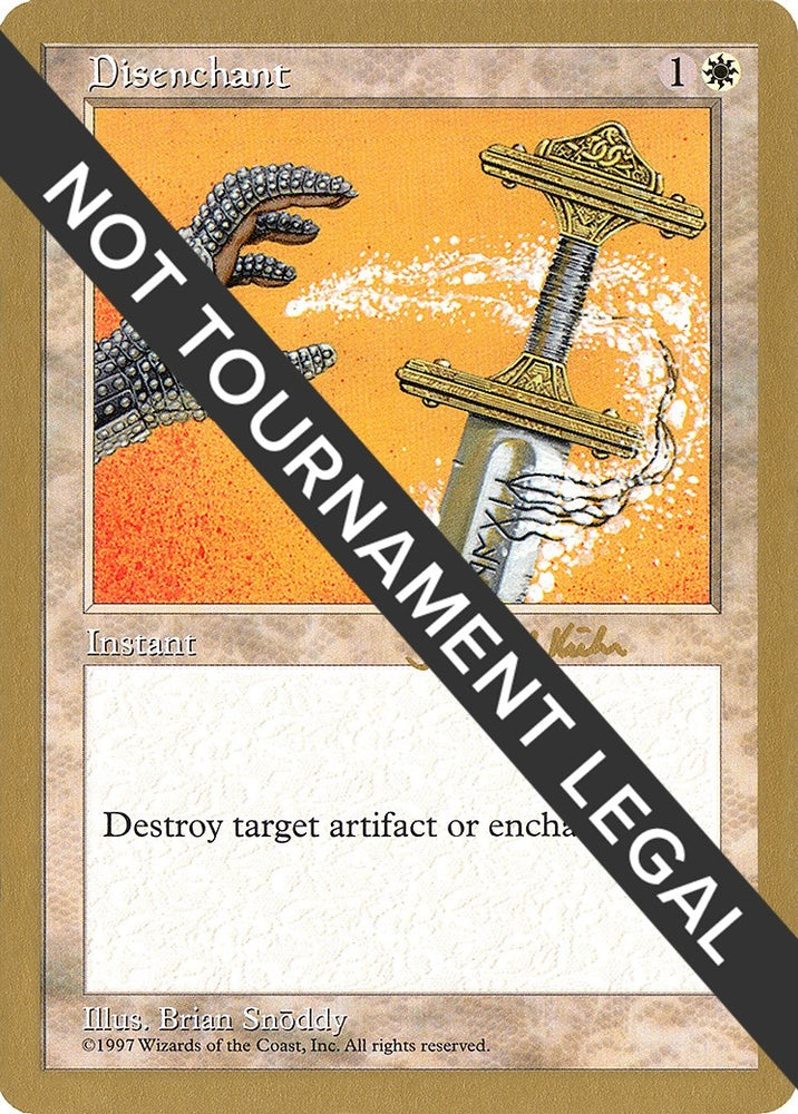 Image for Disenchant - 1997 Janosch Kuhn (5ED) [World Championship Decks]