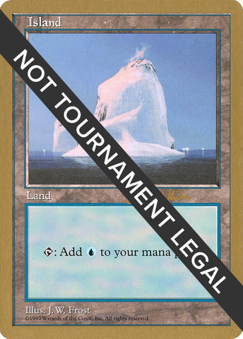 Image for Island (428) - 1997 Janosch Kuhn (5ED) [World Championship Decks]