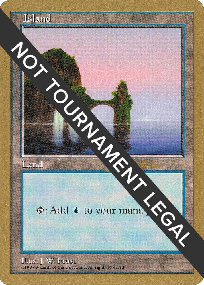 Image for Island (425) - 1997 Janosch Kuhn (5ED) [World Championship Decks]