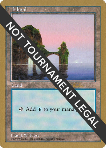 Image for Island (425) - 1997 Janosch Kuhn (5ED) [World Championship Decks]
