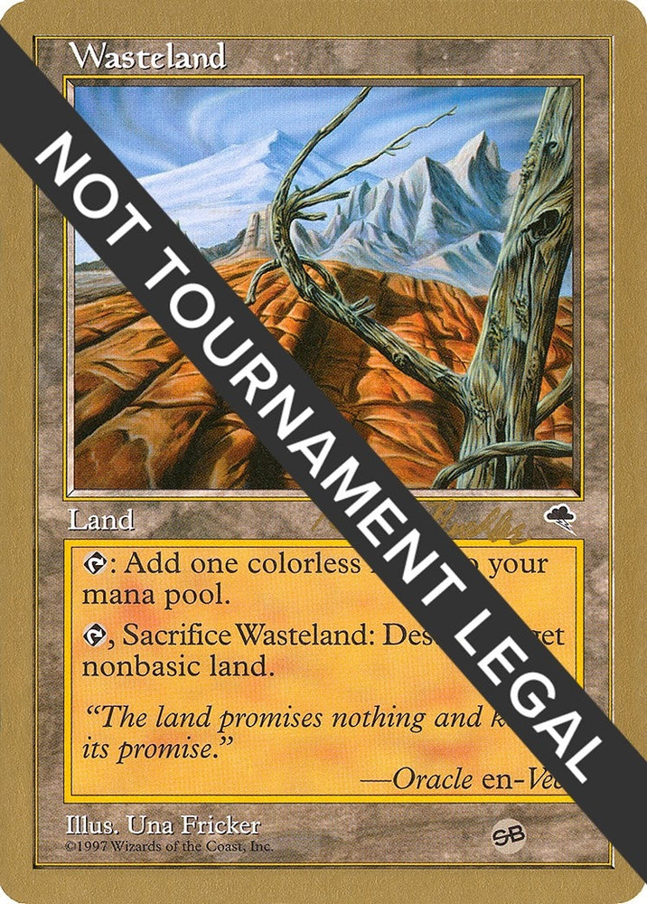 Image for Wasteland - 1998 Randy Buehler (TMP) (SB) - Magic: The Gathering