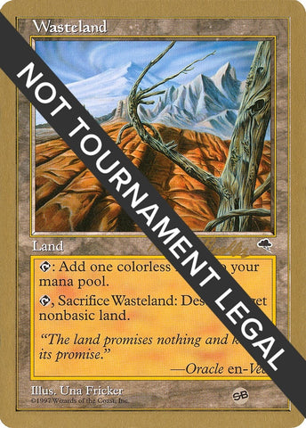 Image for Wasteland - 1998 Randy Buehler (TMP) (SB) [World Championship Decks]