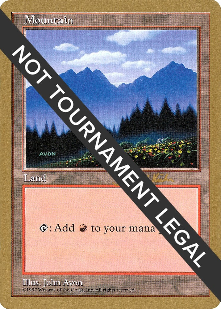 Image for Mountain (433) - 1997 Janosch Kuhn (5ED) [World Championship Decks]