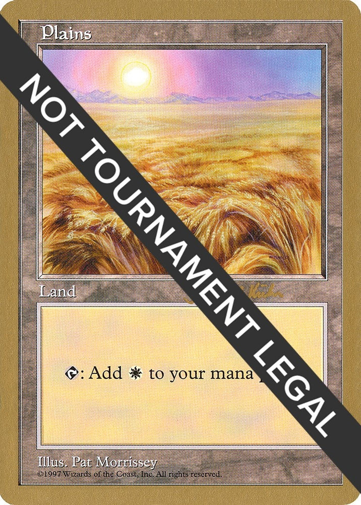 Image for Plains (436) - 1997 Janosch Kuhn (5ED) - Magic: The Gathering