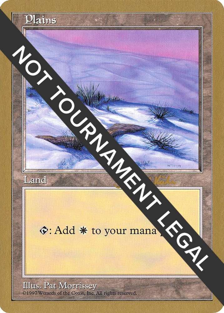 Image for Plains (434) - 1997 Janosch Kuhn (5ED) [World Championship Decks]