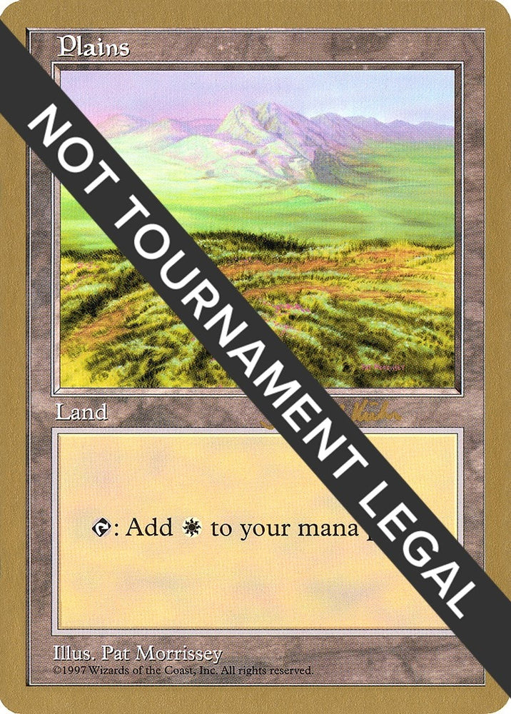 Image for Plains (437) - 1997 Janosch Kuhn (5ED) [World Championship Decks]
