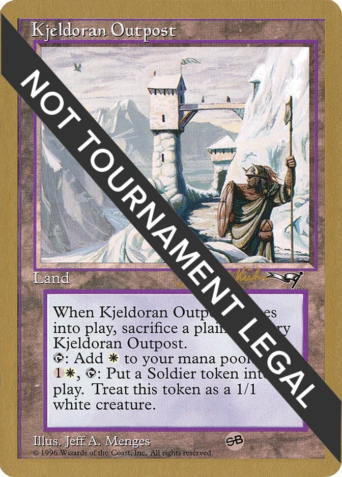 Image for Kjeldoran Outpost - 1997 Janosch Kuhn (ALL) [World Championship Decks]