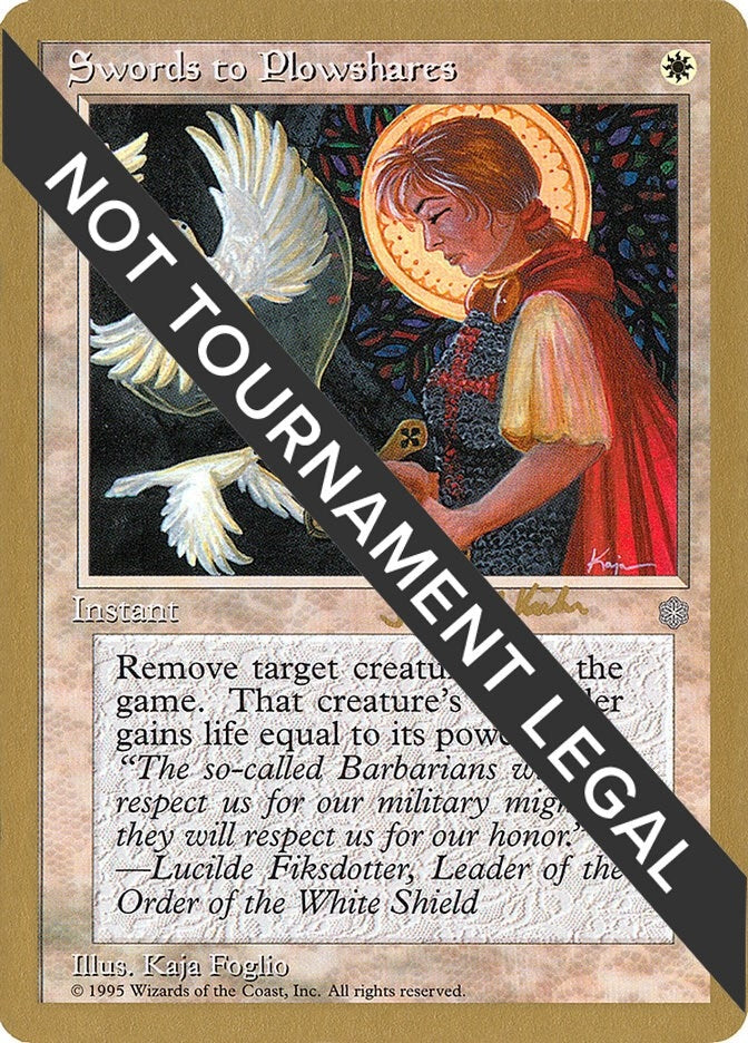 Image for Swords to Plowshares - 1997 Janosch Kuhn (ICE) [World Championship Decks]
