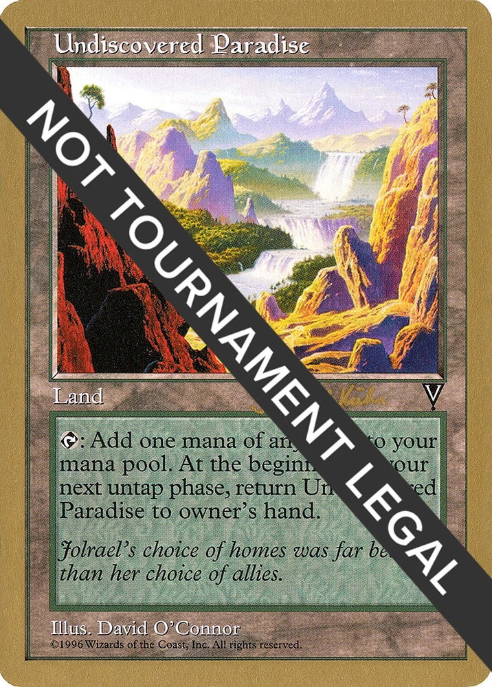 Image for Undiscovered Paradise - 1997 Janosch Kuhn (VIS) [World Championship Decks]