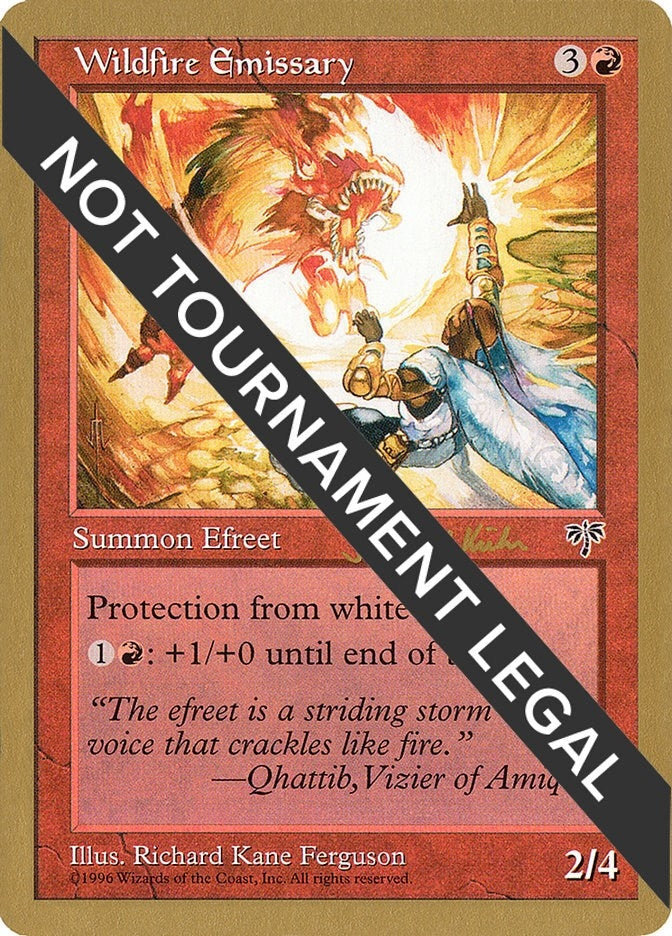 Image for Wildfire Emissary - 1997 Janosch Kuhn (MIR) [World Championship Decks]