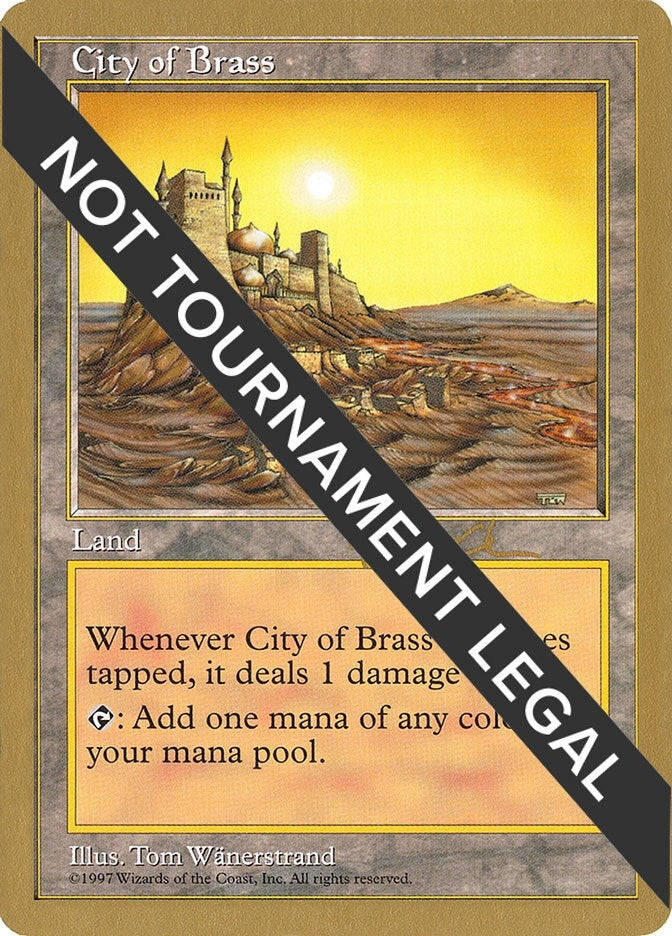 Image for City of Brass - 1997 Paul McCabe (5ED) [World Championship Decks]