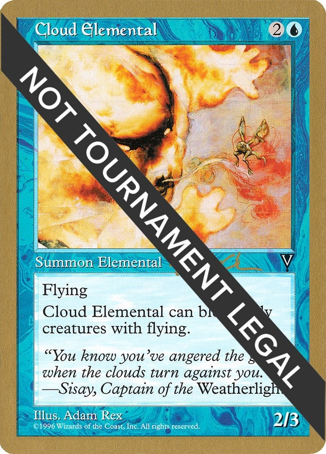 Image for Cloud Elemental - 1997 Paul McCabe (VIS) [World Championship Decks]