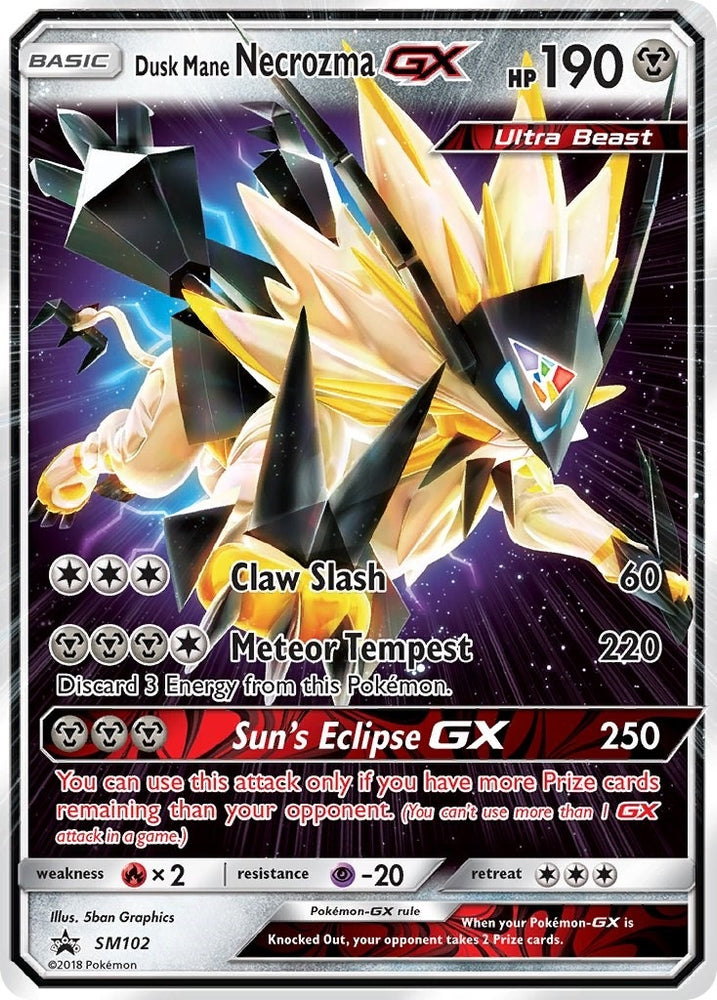 Image for Dusk Mane Necrozma GX - SM102 (SM102) [SM Promos]