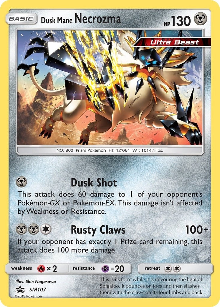 Image for Dusk Mane Necrozma - SM107 (SM107) [SM Promos]