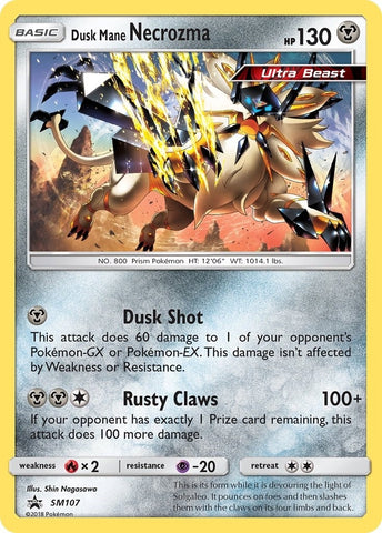 Image for Dusk Mane Necrozma - SM107 (SM107) [SM Promos]