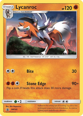 Image for Lycanroc - SM105 (SM105) [SM Promos]