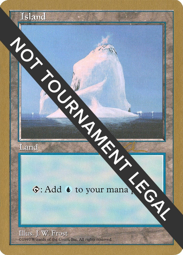 Image for Island (428) - 1997 Paul McCabe (5ED) [World Championship Decks]