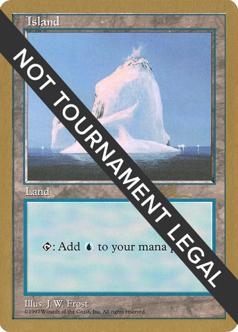 Image for Island (428) - 1997 Paul McCabe (5ED) [World Championship Decks]