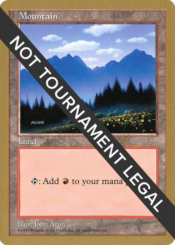 Image for Mountain (433) - 1997 Paul McCabe (5ED) [World Championship Decks]