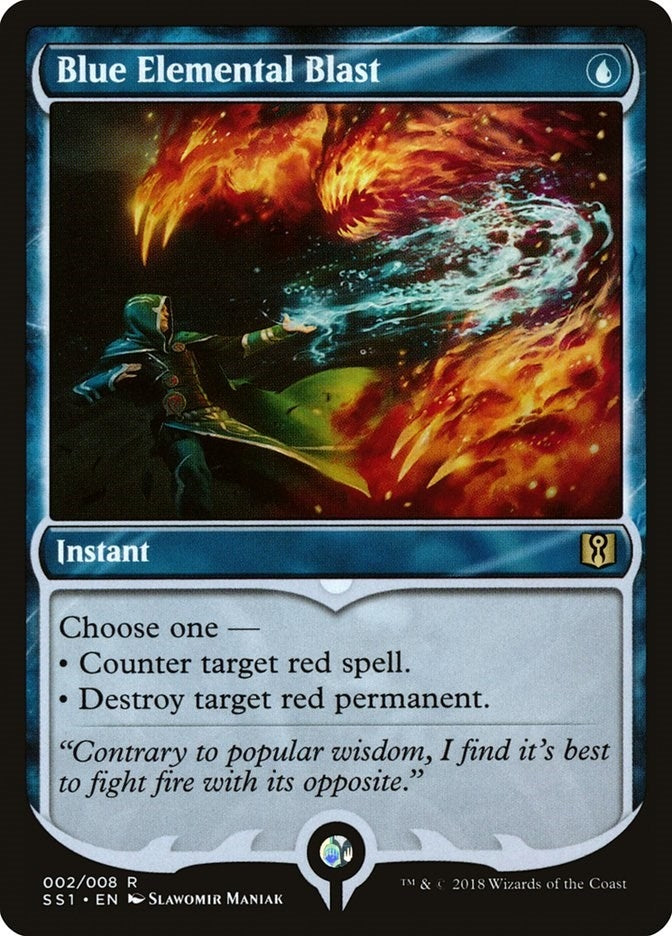 Image for Blue Elemental Blast (2) [Signature Spellbook: Jace]