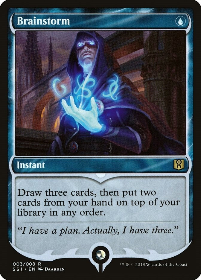 Image for Brainstorm (3) [Signature Spellbook: Jace]