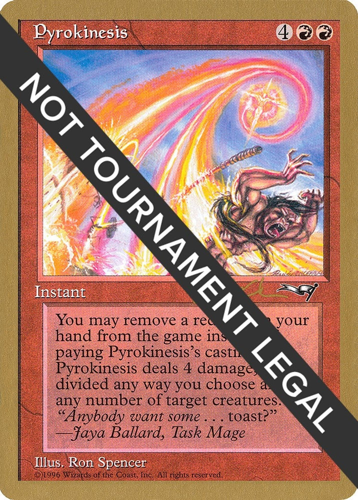 Image for Pyrokinesis - 1997 Paul McCabe (ALL) [World Championship Decks]