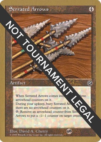 Image for Serrated Arrows - 1997 Paul McCabe (HML) (SB) [World Championship Decks]