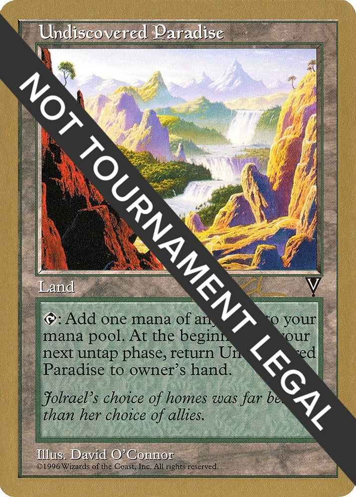 Image for Undiscovered Paradise - 1997 Paul McCabe (VIS) [World Championship Decks]