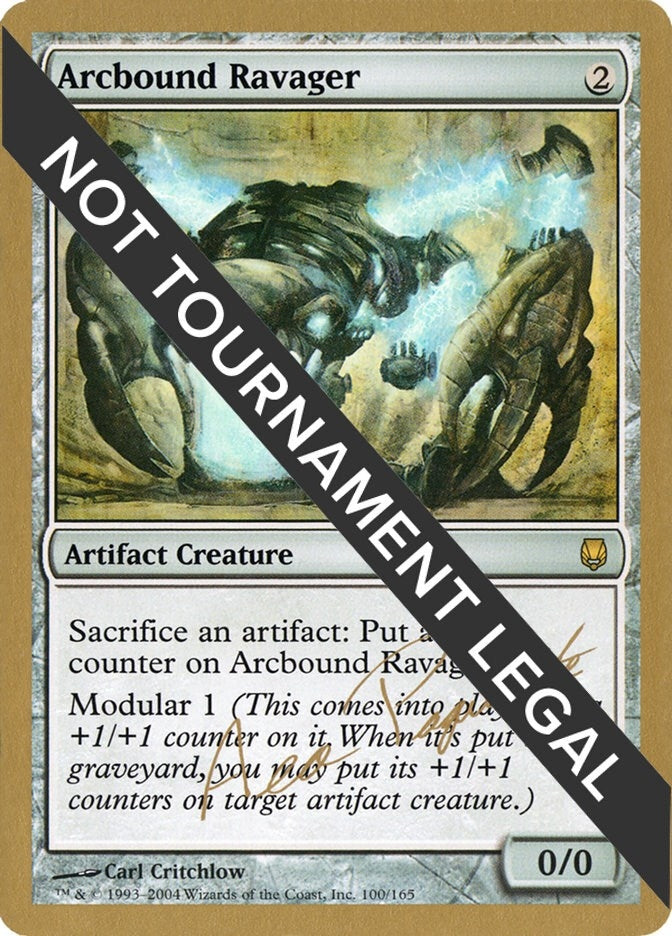 Image for Arcbound Ravager - 2004 Aeo Paquette (DST) [World Championship Decks]