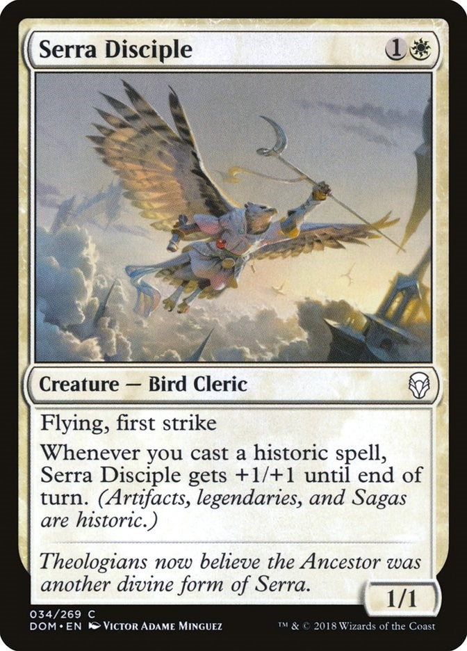 Image for Serra Disciple (34) [Dominaria]