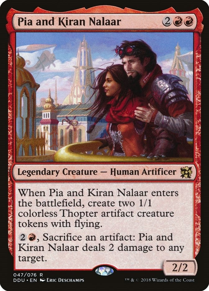 Image for Pia and Kiran Nalaar (47) [Duel Decks: Elves vs. Inventors]