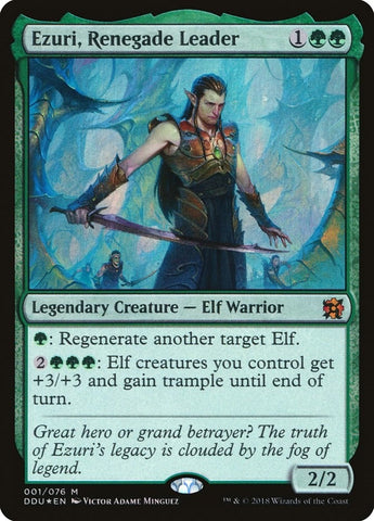 Image for Ezuri, Renegade Leader (1) [Duel Decks: Elves vs. Inventors]