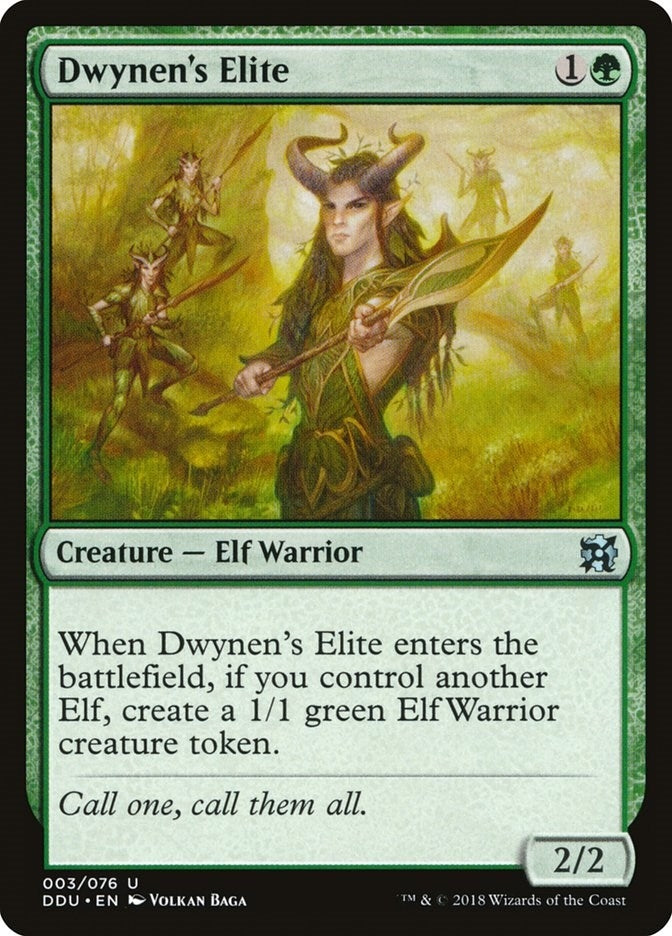 Image for Dwynen's Elite (3) [Duel Decks: Elves vs. Inventors]