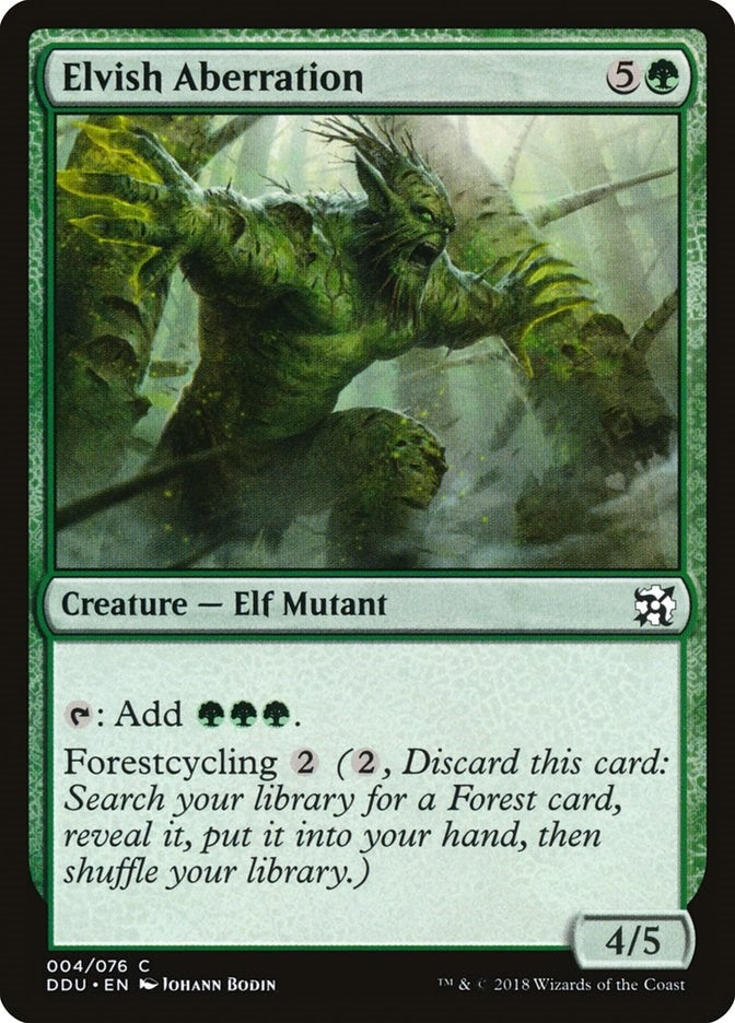 Image for Elvish Aberration (4) [Duel Decks: Elves vs. Inventors]