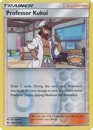 Image for Professor Kukui - 128/149 (Regional Championships) (128/149) - Pokemon