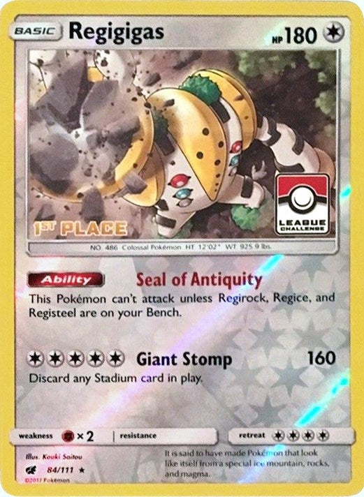 Image for Regigigas (084/111) [League & Championship Cards]