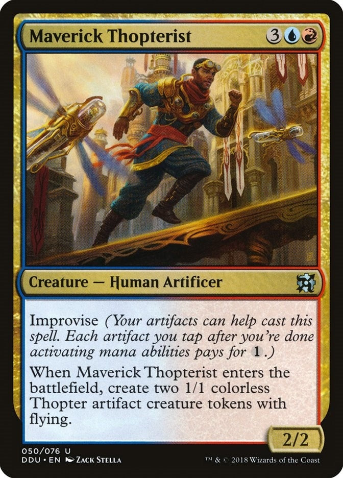 Image for Maverick Thopterist (50) [Duel Decks: Elves vs. Inventors]