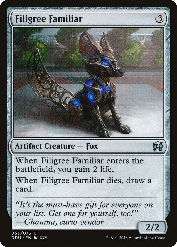Image for Filigree Familiar (53) [Duel Decks: Elves vs. Inventors]
