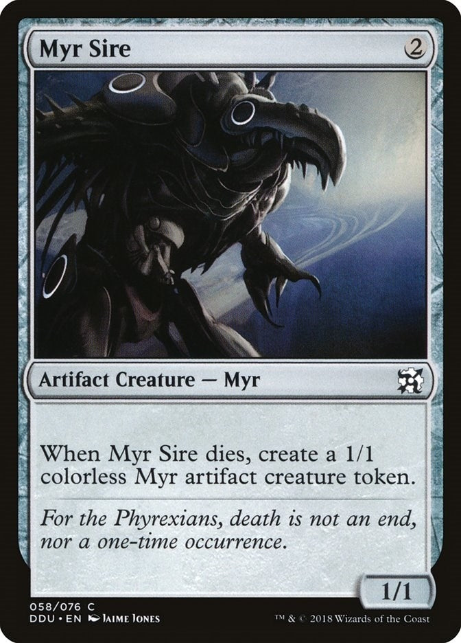 Image for Myr Sire (58) [Duel Decks: Elves vs. Inventors]