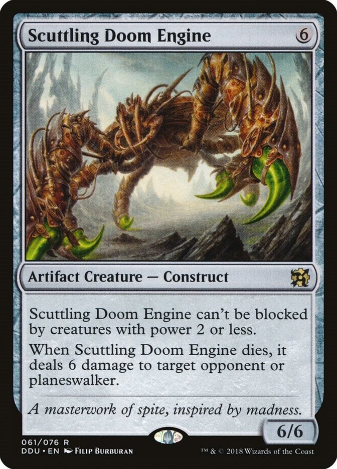 Image for Scuttling Doom Engine (61) [Duel Decks: Elves vs. Inventors]