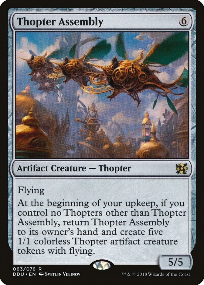Image for Thopter Assembly (63) [Duel Decks: Elves vs. Inventors]