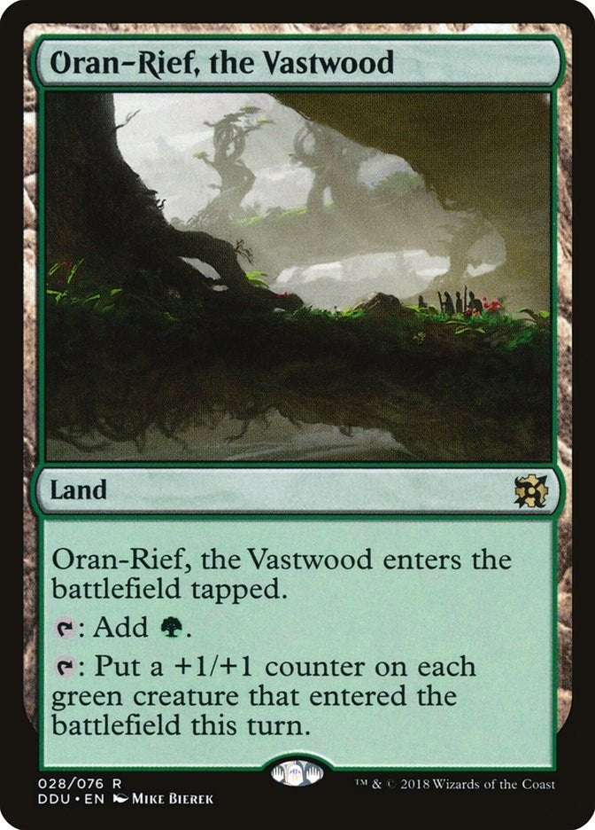 Image for Oran-Rief, the Vastwood (28) [Duel Decks: Elves vs. Inventors]