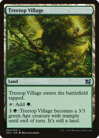 Image for Treetop Village (30) [Duel Decks: Elves vs. Inventors]